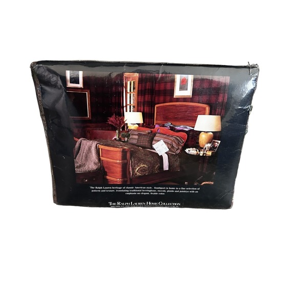 RALPH LAUREN Home Collection Leland Fair Isle Multi Full Flat Sheet 100% Cotton - Picture 3 of 6